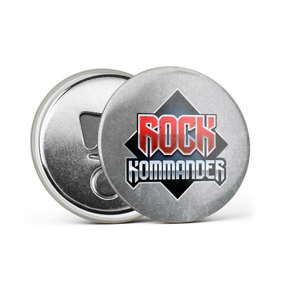 Custom bottle opener magnet from Rock Kommander