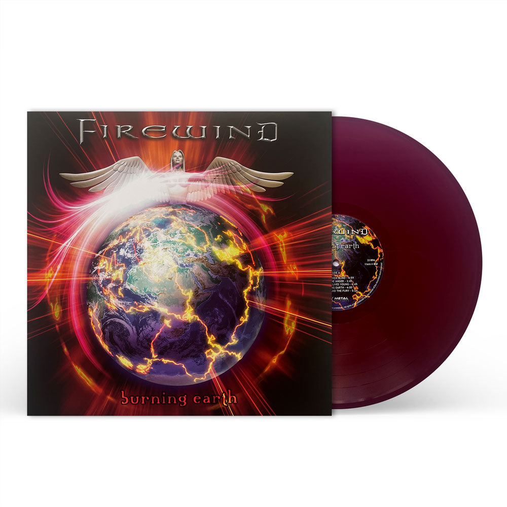 Gus G - "Firewind - Burning Earth" (LP) Limited Edition - OPA Viola and artist signed card