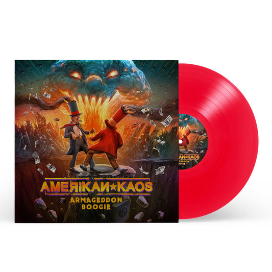 Amerikan Kaos - "Armageddon Boogie" (LP) Limited Edition - Red