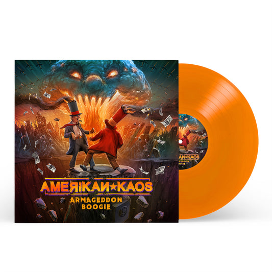 Amerikan Kaos LP Orange Marble from Rock Kommander