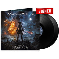 Visions of Atlantis Pirates 2 Armada signed record from Rock Kommander 