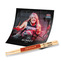 Mikkey Dee Drumsticks - signed
