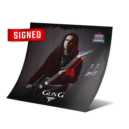 Gus G - "Firewind - Burning Earth" (LP) Limited Edition - OPA Viola and artist signed card