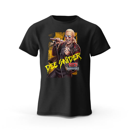 "Dee Snider" Character Print T-Shirt