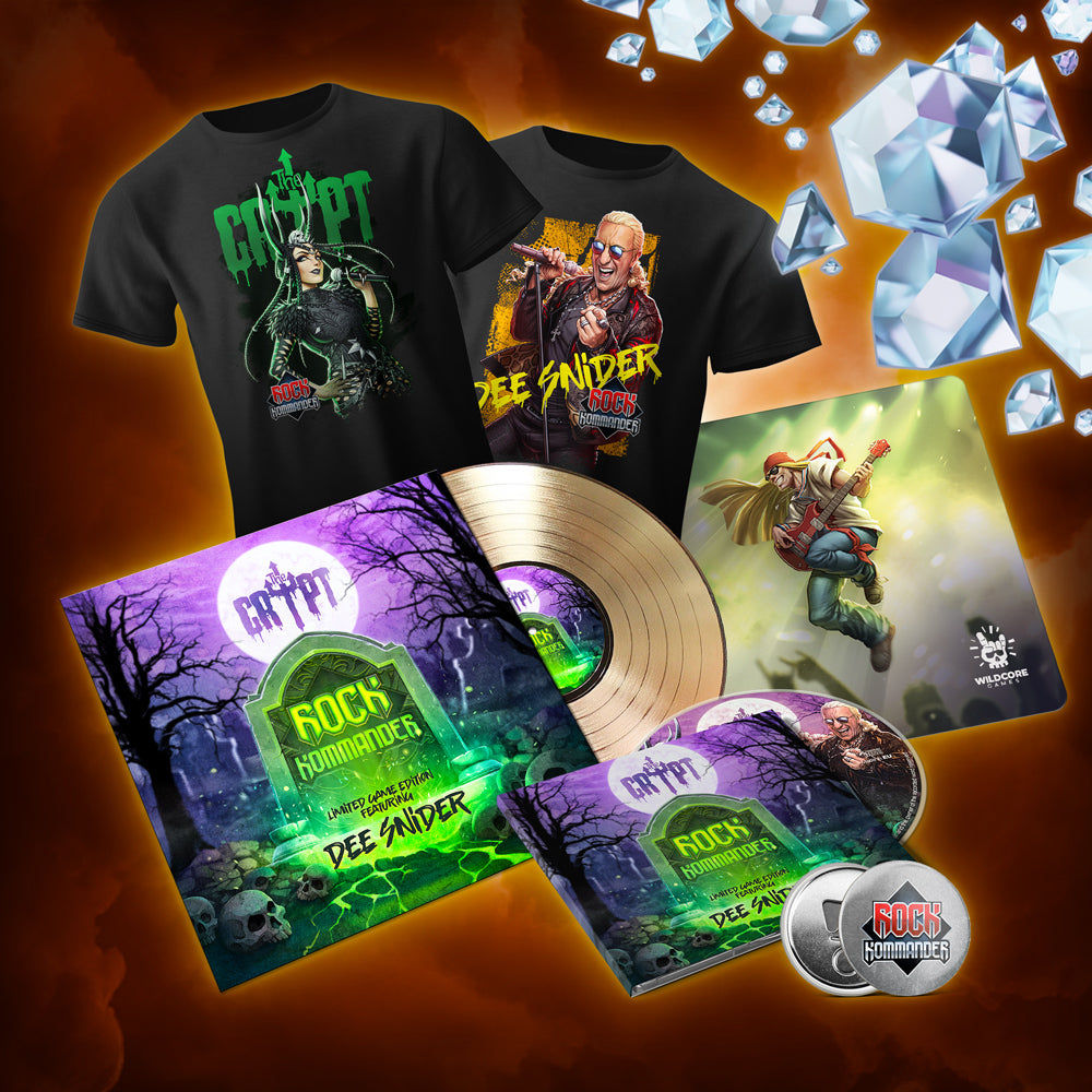 Springfield Crypt Store The Crypt Legendary Bundle - Gold Vinyl + CD ft. Dee Snider + 2 T ...