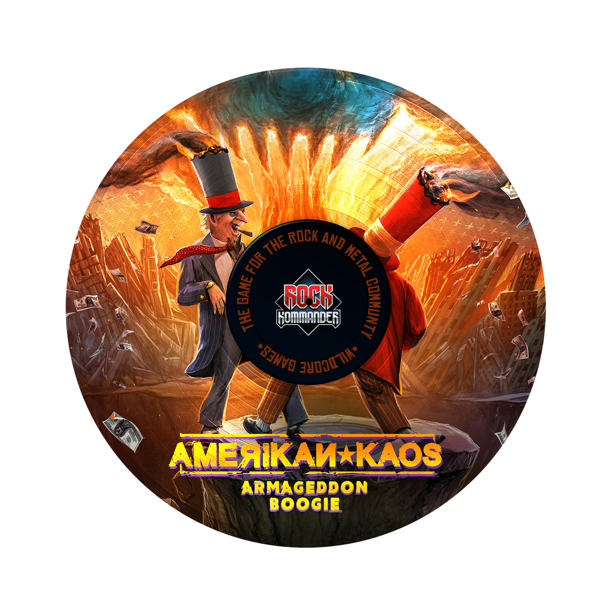 Amerikan Kaos Album Mous Pad from Rock Kommander  