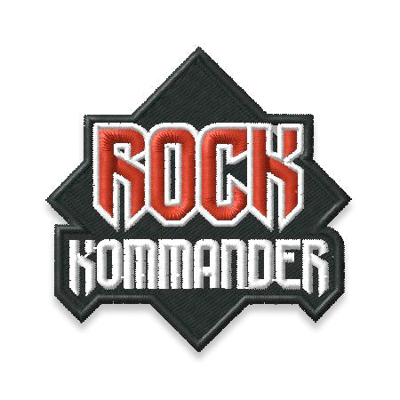 Rock Kommander branded Patch