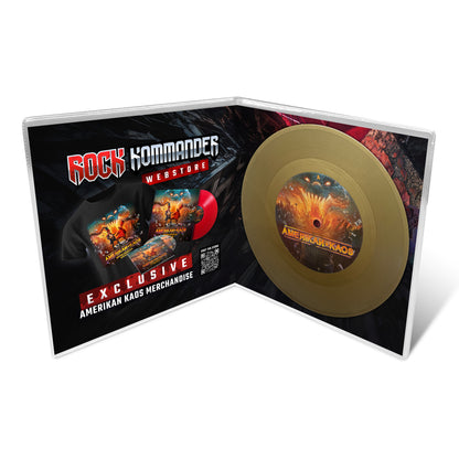 Amerikan Kaos single record gold from Rock Kommander 